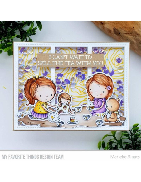 Sello Spill the Tea de MFT