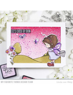 Sello Flutterby Friends de MFT 2