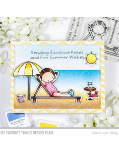 Sello Sunshine Kisses de MFT 2