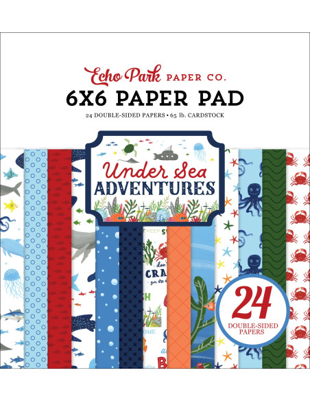 Bloc 6x6 Under Sea Adventures de Echo Park