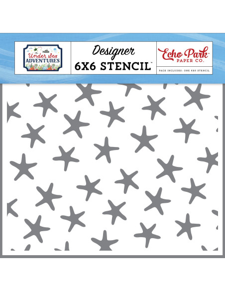 Plantilla Estrella de Mar Under Sea Adventures de Echo Park