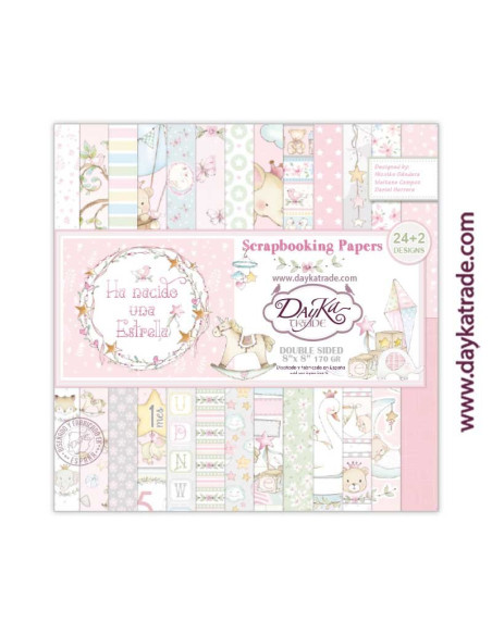 Kit 8x8 Ha nacido una estrella Niña de Dayka