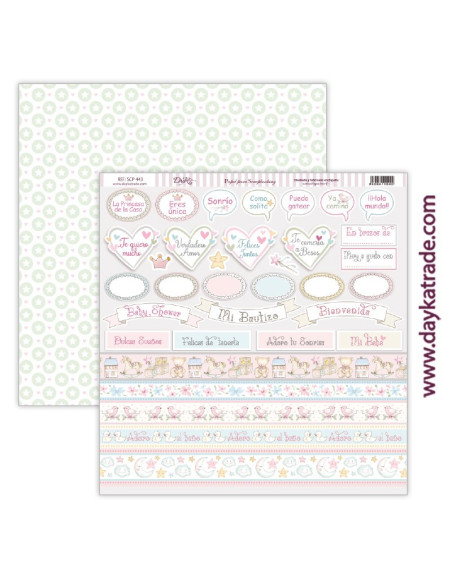 Kit 8x8 Ha nacido una estrella Niña de Dayka