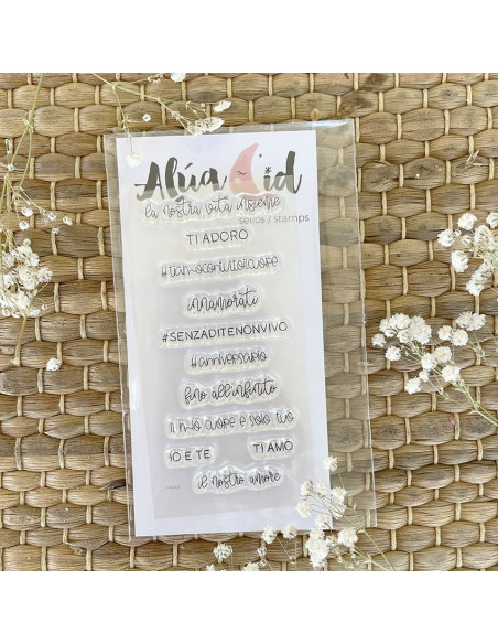 Sello Momentos de Enamorados de Alúa Cid