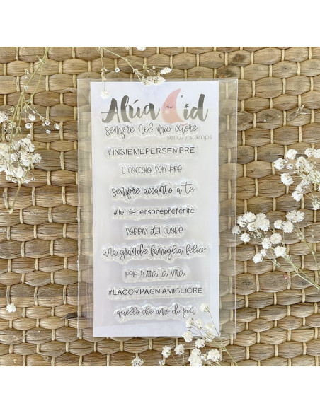 Sello momentos en familia de Alúa Cid