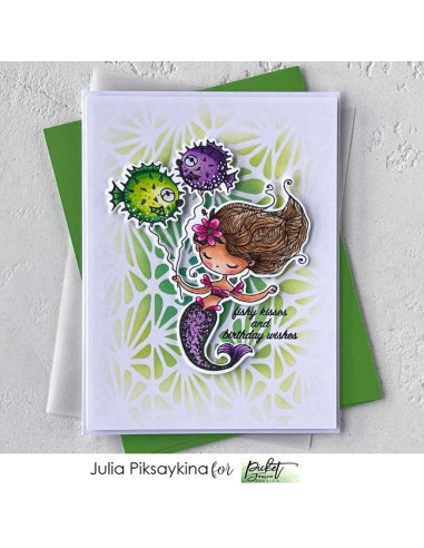 Sello Mermaid Dear de Picket Fence