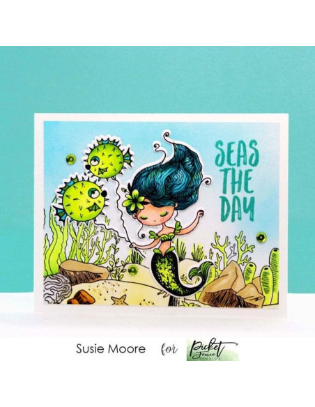 Sello Mermaid Dear de Picket Fence
