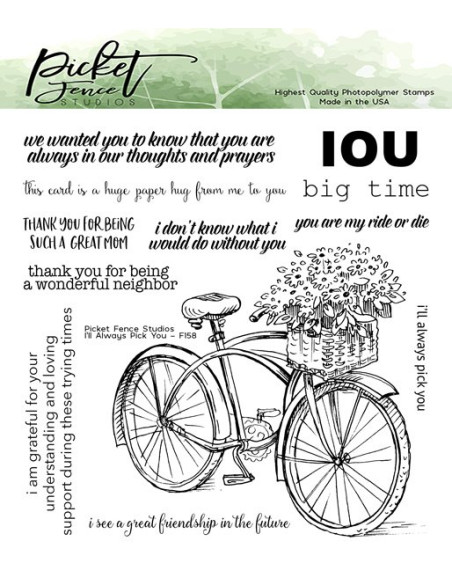 Sello I´ll Always PickYou de Picket Fence