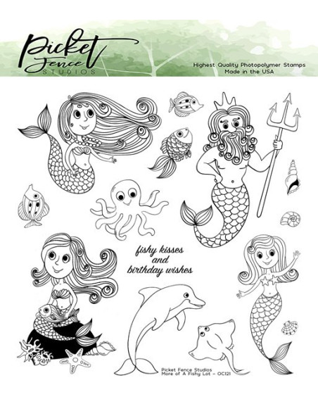 Sello More of a Fishy Lot de Picket Fence