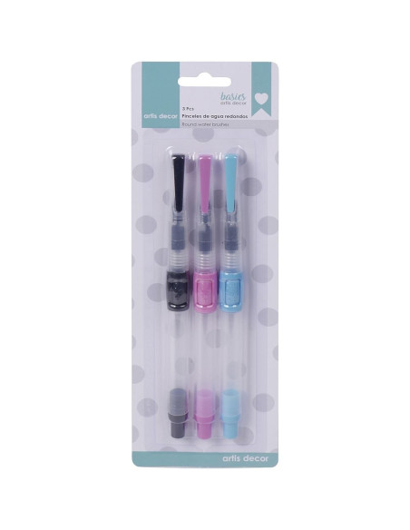 Set 3 pinceles para agua de Artis Decor