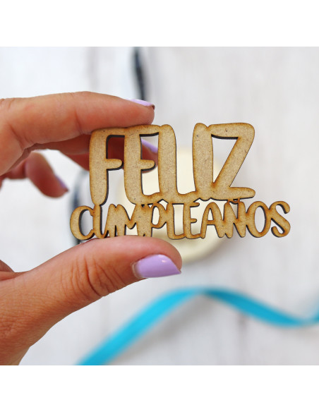 Set metacrilatos Feliz Cumple de Rita Rita