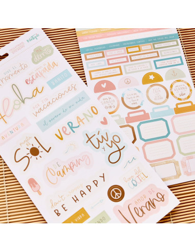 Pegatinas 6x12 Aloha de Mintopía