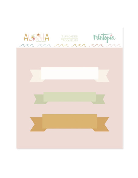 Troquel Aloha Banners de Mintopía