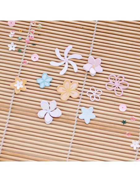 Troquel Aloha Mini Flores Tropicales de Mintopía