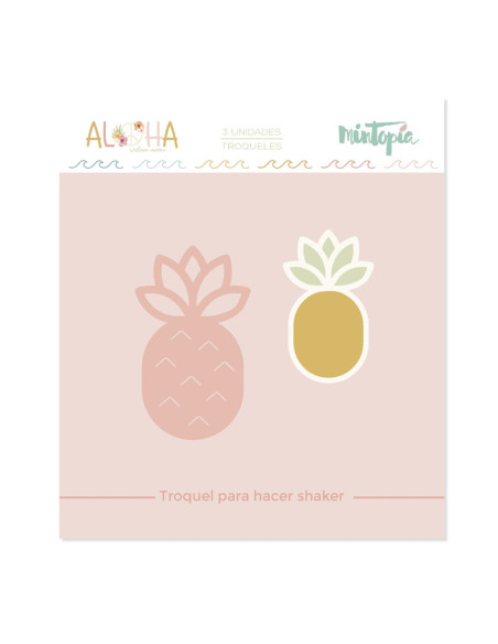 Troquel Aloha Piña Shaker de Mintopía