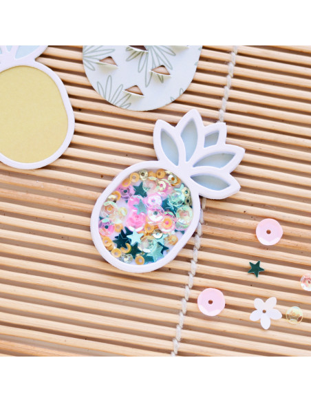 Troquel Aloha Piña Shaker de Mintopía