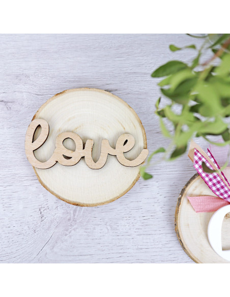 Adorno madera love