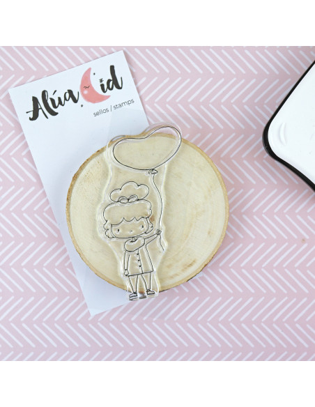 Sello We love de Alúa Cid