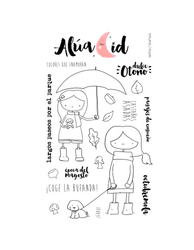 Alua Cid sello Octubre mola