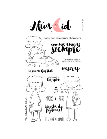 Alua Cid sello Yo escrapera