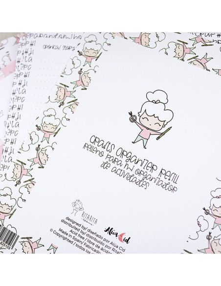 Relleno organizador de manualidades