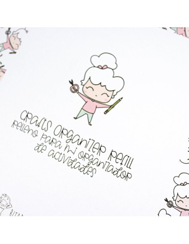 Relleno organizador de manualidades