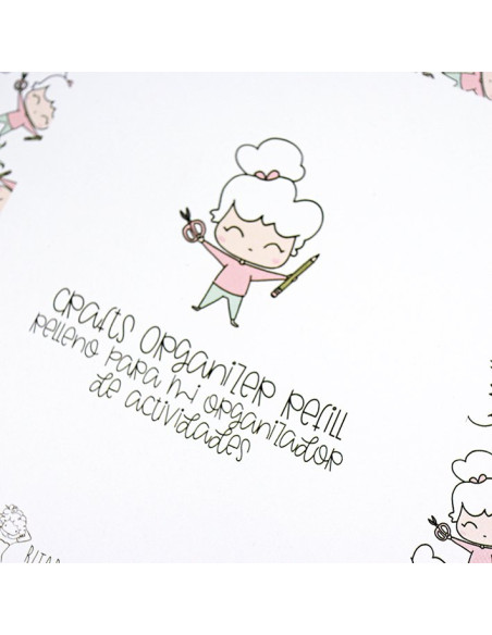 Relleno organizador de manualidades