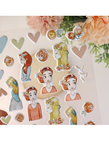 Pack pegatinas Toffee