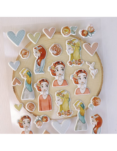 Pack pegatinas Toffee