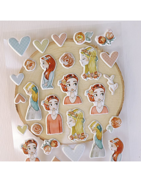 Pack pegatinas Toffee