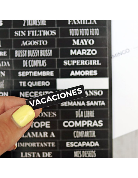 Set pegatinas  Ni tan mal de Alúa Cid