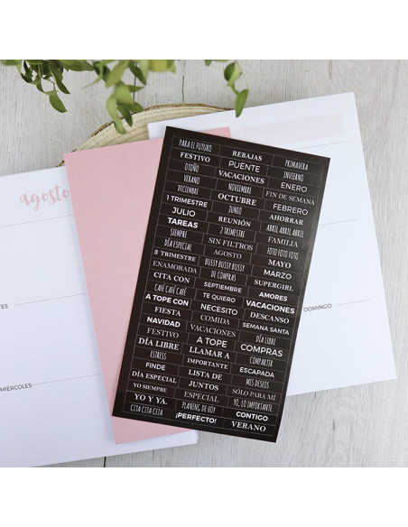 Set pegatinas  Ni tan mal de Alúa Cid