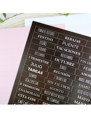 Set pegatinas  Ni tan mal de Alúa Cid