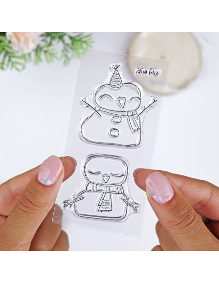 Sello Alúa Cid. Nadal. ¡Qué Frío!