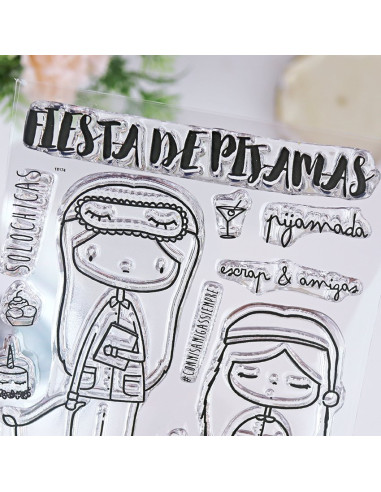 Alúa Cid sello Fiesta de pijamas