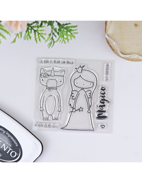 Sello Yo Purpurina de Alúa Cid