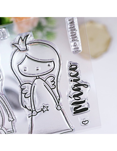 Sello Yo Purpurina de Alúa Cid