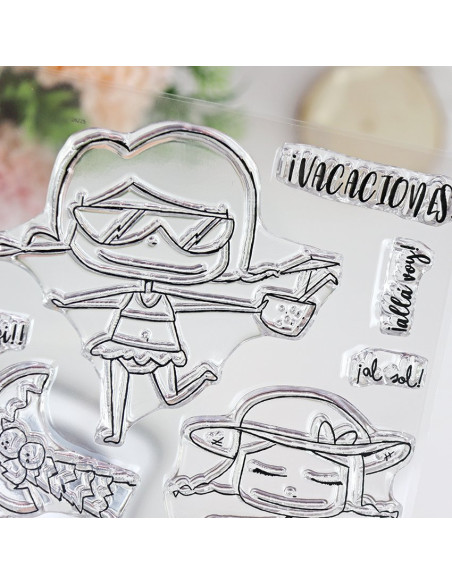 Sello Vacaciones de Alúa Cid