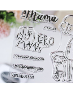 Alua Cid sello Con mamá 2