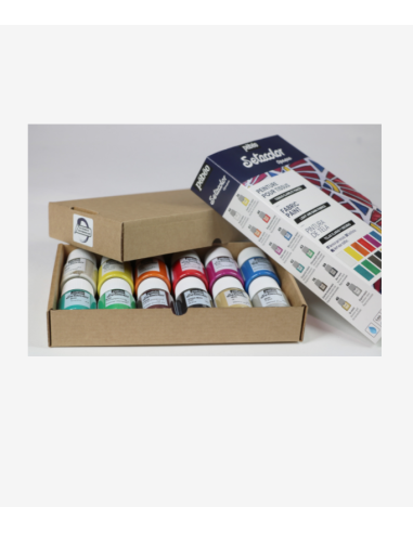 Set 12 pintura de tela Pébeo 20ml