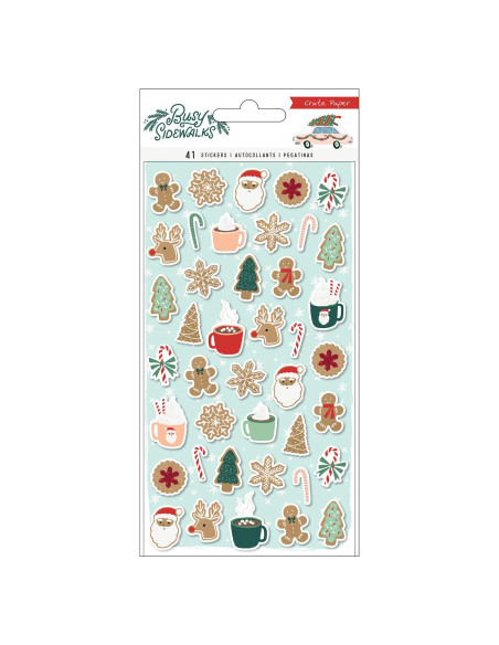 PEGATINAS PUFFY BUSY SIDEWALKS