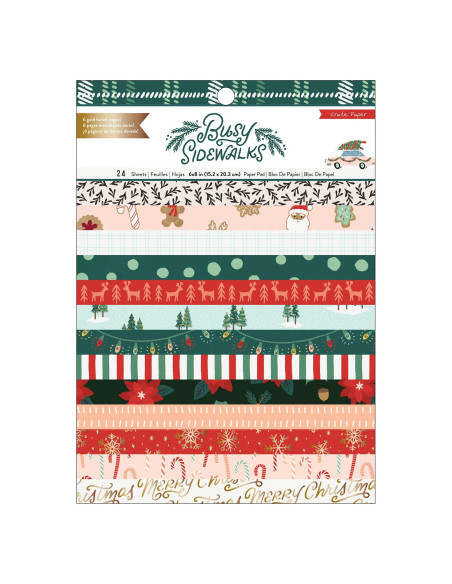 BLOCK PAPELES PEQUEÑO BUSY SIDEWALKS