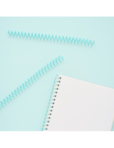 ESPIRALES PARA ENCUADERNACIÓN AZUL