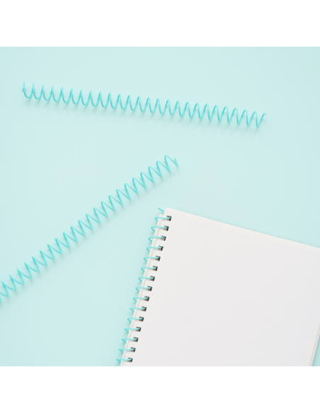 ESPIRALES PARA ENCUADERNACIÓN AZUL
