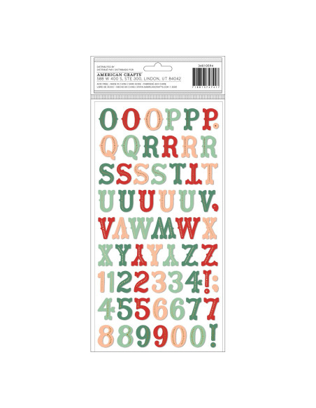 ABECEDARIO TINSEL TOWN BUSY SIDEWALKS