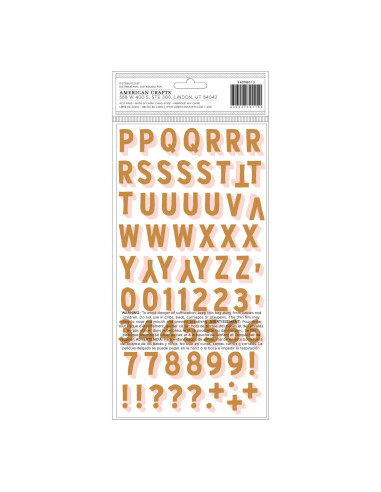 ABECEDARIO PEACEFUL HEART