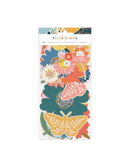 TROQUELADOS FLORAL EPHEMERA BUNGALOW LANE