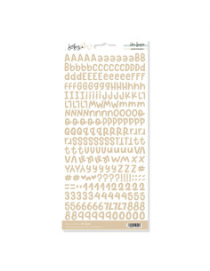 Alfabeto beige BABY M Lora Bailora