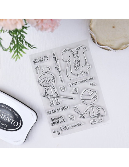 Sello Little warrior de Alúa Cid