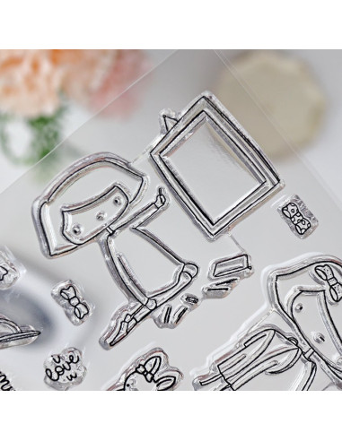 Sello Proud parents de Alúa Cid